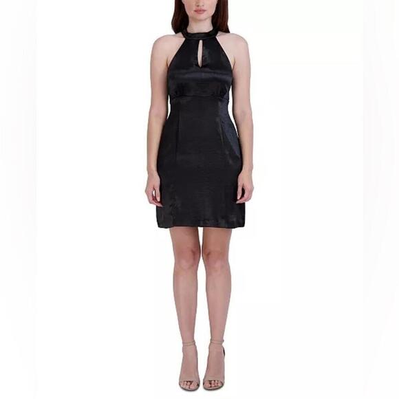 BCBGENERATION Women's Sleeveless Halter Mini Dress size 16 - Picture 1 of 9